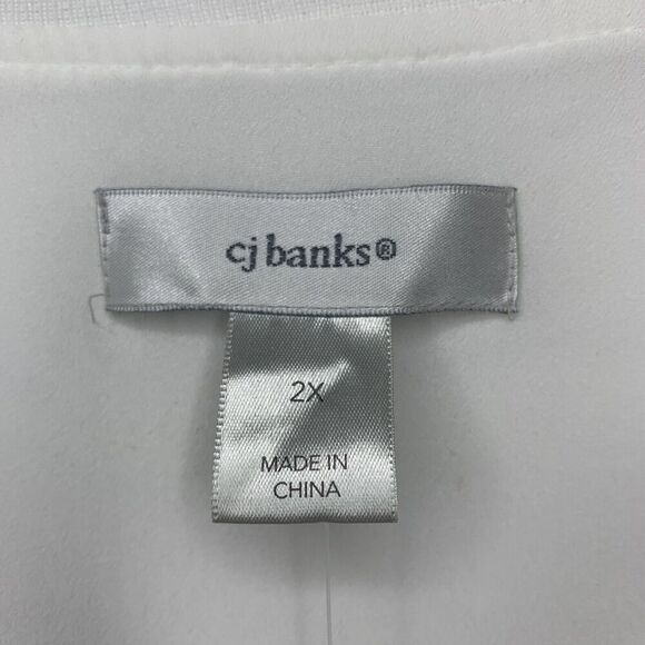 Christopher & Banks Full Zip Lightweight Jacket Womens Plus 20 22W 2X NWT $65 - Picture 4 of 9